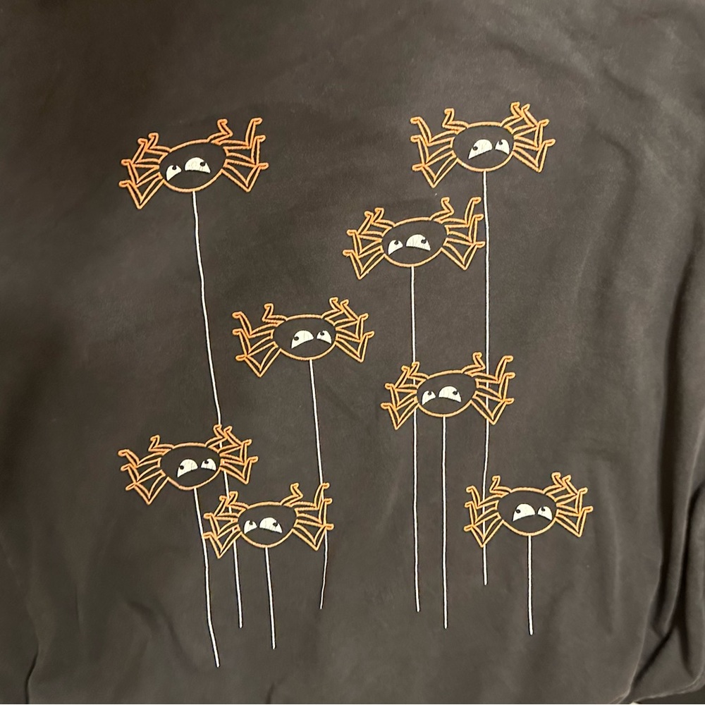 Vintage spider t shirt